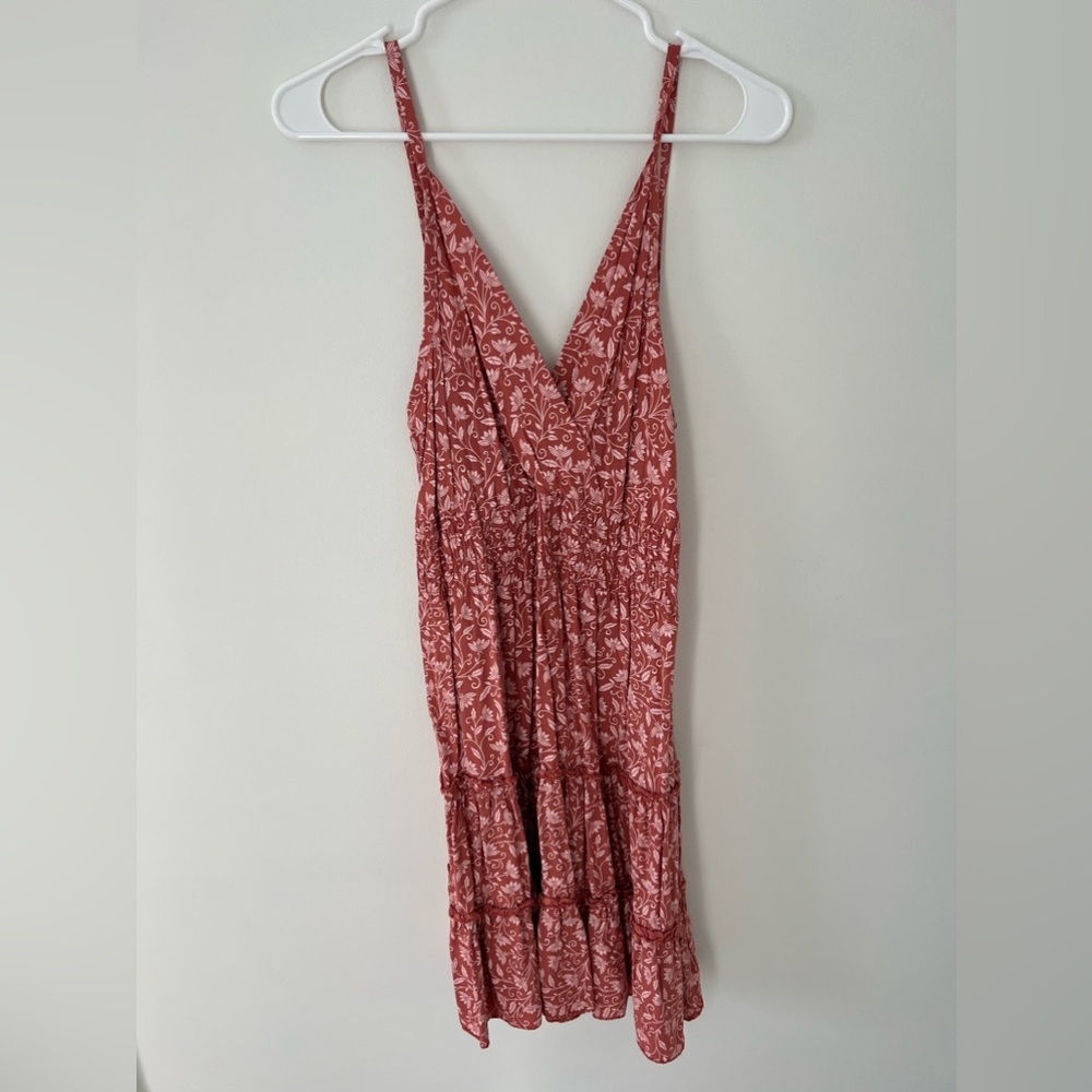 Pink floral dress!